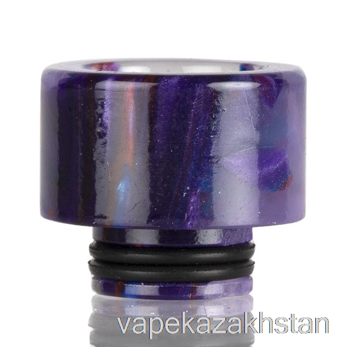 Vape Smoke 510 Widebore Resin Drip Tip Purple Red